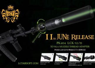 Released Today! LCK12/15 Muzzle Thread Adaptor