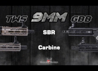 KING ARMS TWS 9MM GBB!